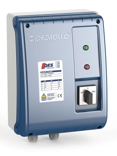 Пульт управления  QES 300 для трёхфазных фекальных насосов Pedrollo в Воронеже 